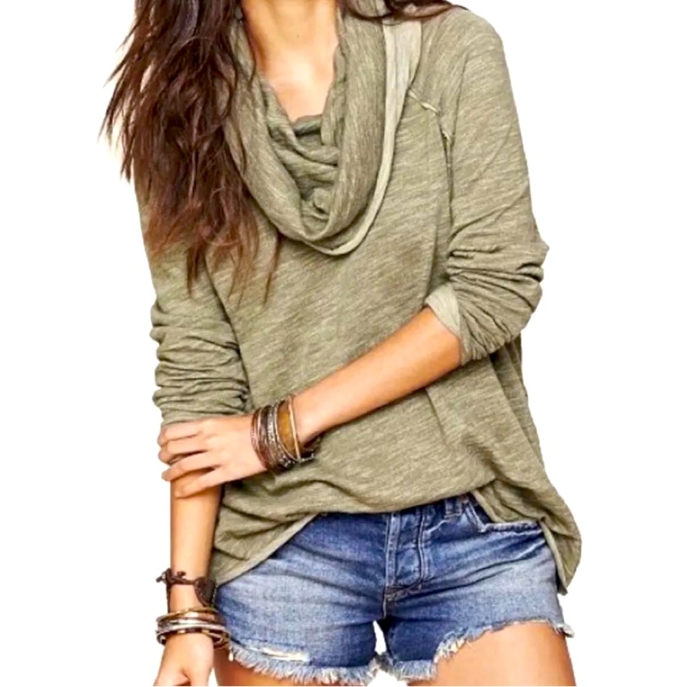 Free people beach cocoon sweatshirt